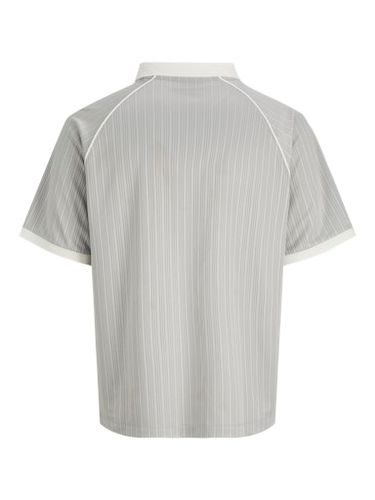 Jack & Jones kortermet Football polo til junior - vapor blue