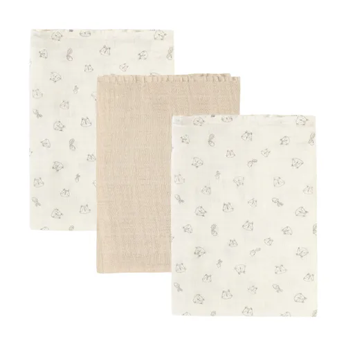 Pippi 3-pk muslinkluter - rainy day