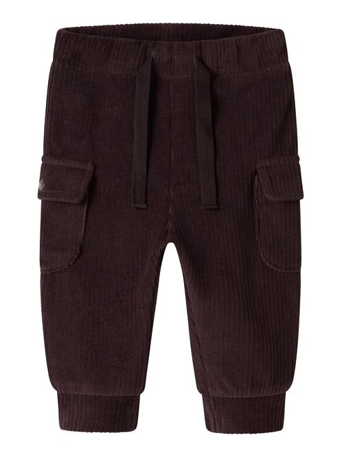 Hovedbilde Name It Room bukse til baby - chocolate plum