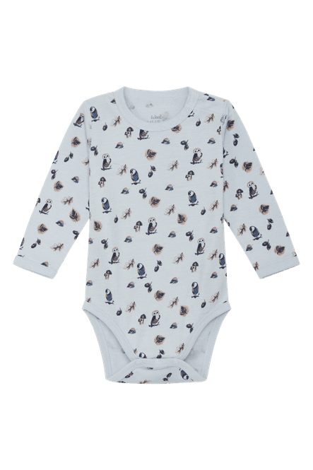 Hovedbilde Hust & Claire Bo Ugle ullbody - cloud blue