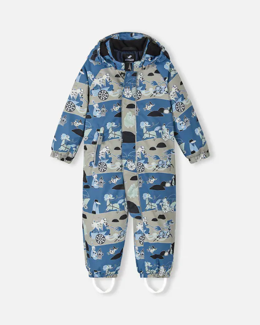 Hovedbilde Reima Moomin Puhuri vinterdress - blue ocean