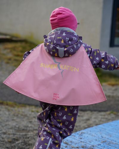 Kattnakken Superkappe - superrosa
