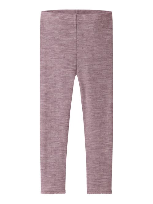 Hovedbilde Name It Wang ull leggings til barn - toadstool