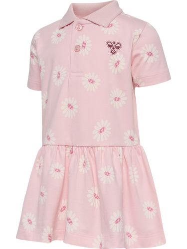 Hummel Flower kjole med krage til jente - pale lilac