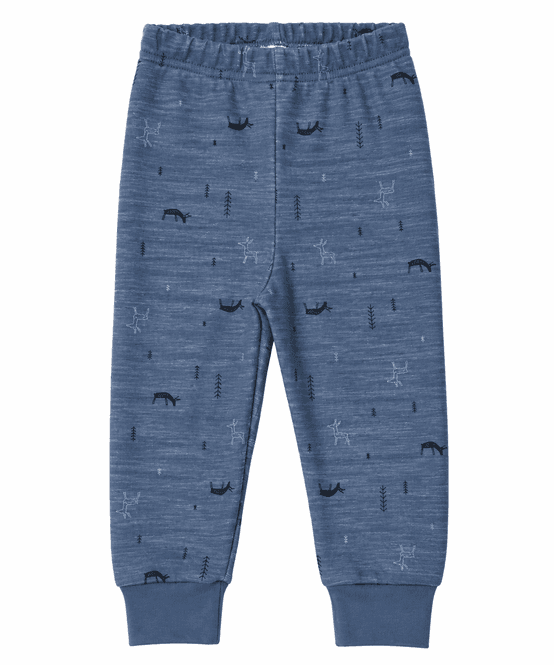 Hovedbilde Blinke Nordic ull/bambus leggings - china blue