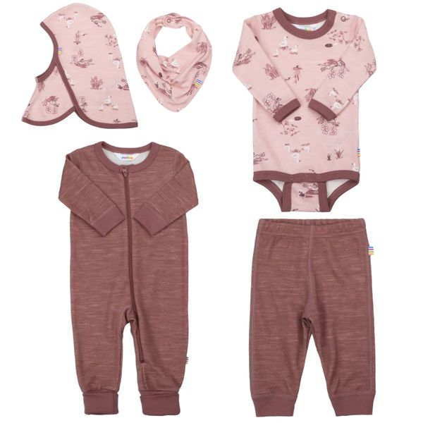 Hovedbilde Pakkedeal - Joha Ull/bambus Goose Baby - Rosa