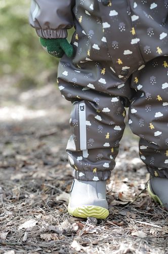 Kattnakken Babyregndress Pytt - månefjell