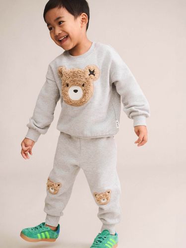 Huxbaby furry Huxbear bukse - grey marle