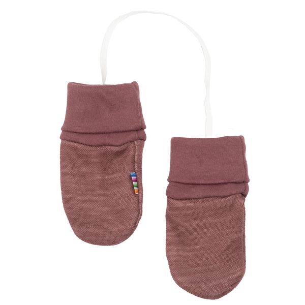 Hovedbilde Joha Goose ull/bambus votter til baby - ensfarget ...