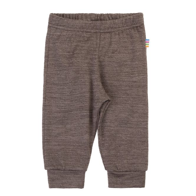 Hovedbilde Joha Moluliné ull leggings - brun