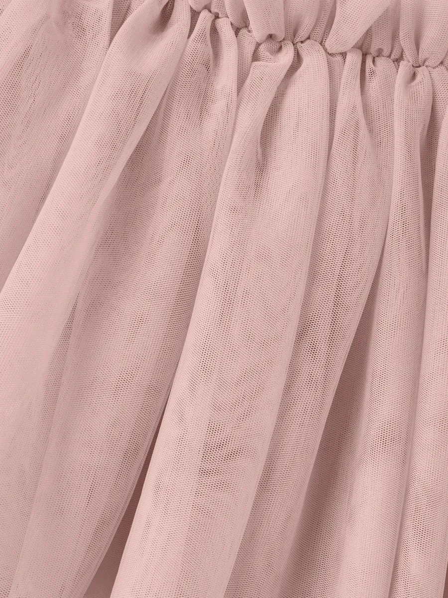Lil' Atelier Liberty Tyllskjørt til barn - misty rose