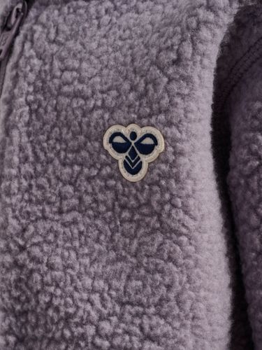 Hummel Atlas mini fleece jakke - gray ridge lilla