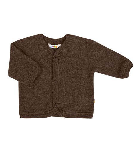 Joha Softull cardigan - mørk brun