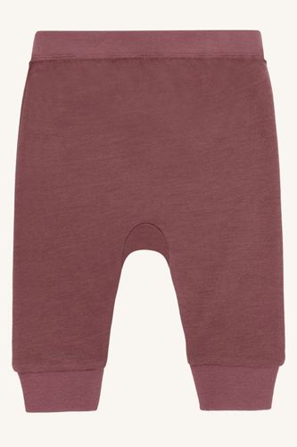 Hust & Claire Gaby ull/bambus joggebukse - old rose