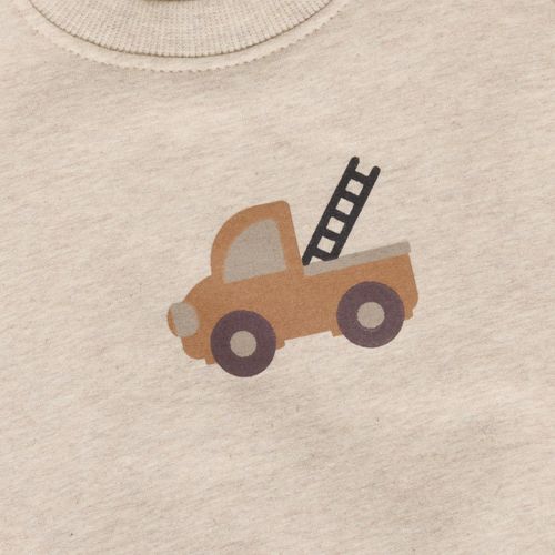 Minymo genser til baby - beige melange