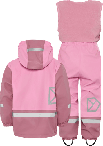 Didriksons Boardman Regnsett til barn - light heather pink