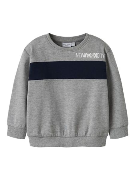 Hovedbilde Name It Vance sweatshirt til barn - grey melange