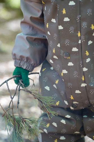 Kattnakken Babyregndress Pytt - månefjell