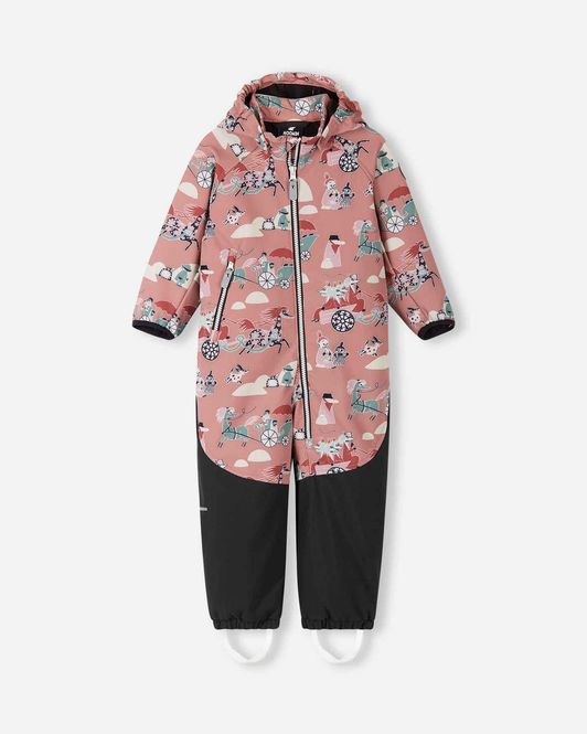 Hovedbilde Reima Moomin Mjosa Softshelldress til barn - rose ...
