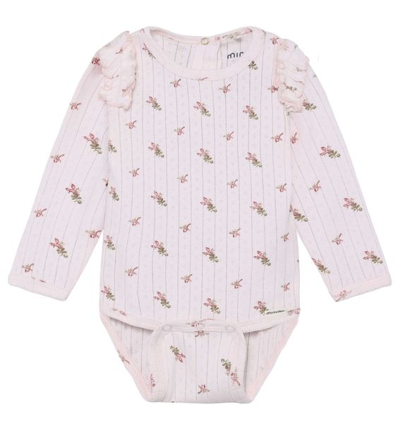Hovedbilde Minymo pointelle body til baby - delicacy