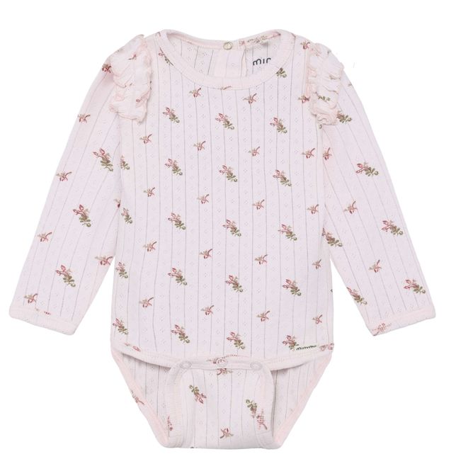 Hovedbilde Minymo pointelle body til baby - delicacy