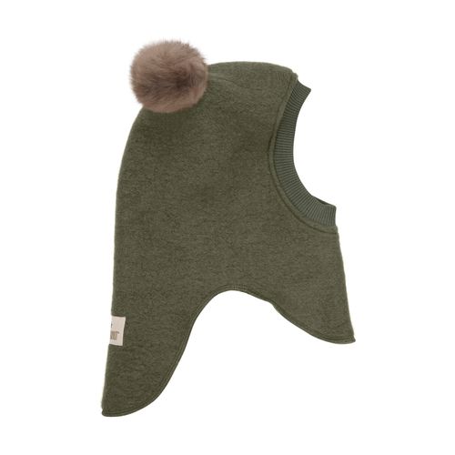 HUTTELiHUT Bigbear ull balaclava m/alpakka dusker - beetle