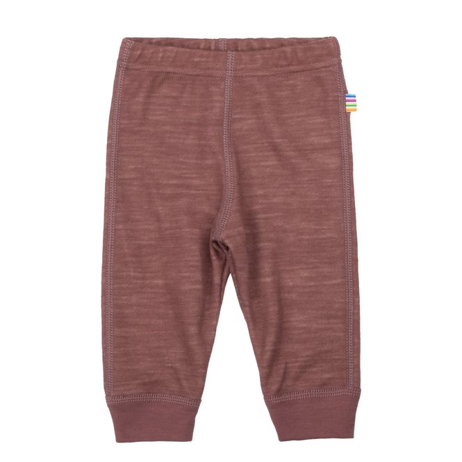 Hovedbilde Joha Goose ull/bambus leggings  - ensfarget rosa