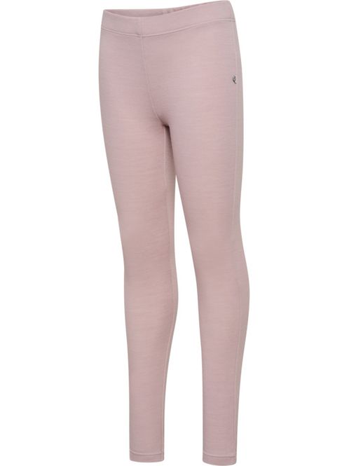 Hovedbilde Hummel Jr ull/bambus leggings - cloud gray