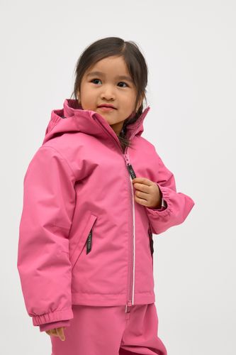 Gullkorn Tach skalljakke til barn - varm rosa 
