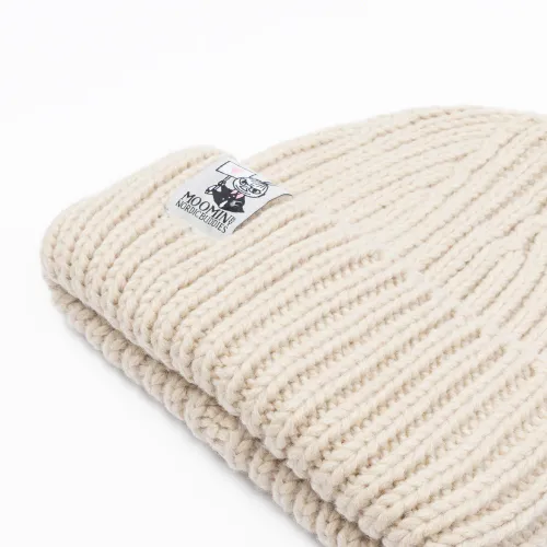 Moomin Chunky Beanie til voksen,  Beige