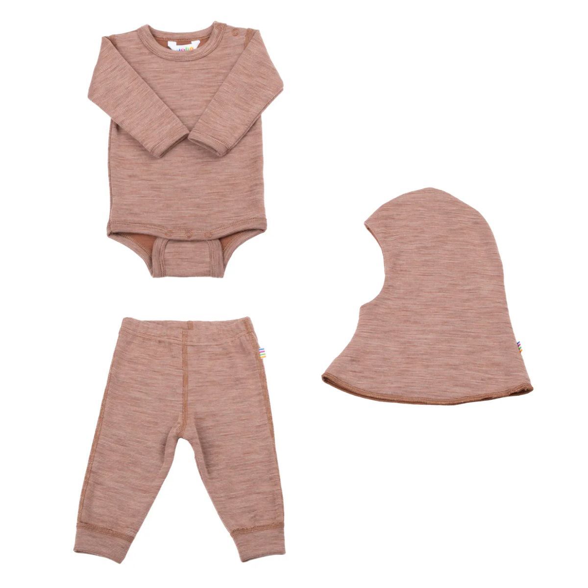 Pakkedeal - Joha Doubleface Merinoull Mini - Rust