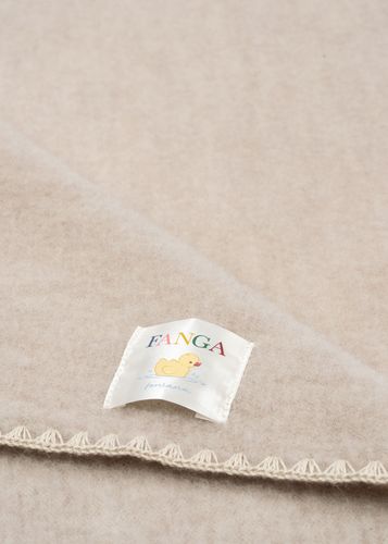 Fanga Fontana Erba Ullfleece babyteppe - oatmeal melange
