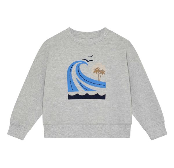 Hovedbilde En Fant sweatshirt til barn - light grey melange
