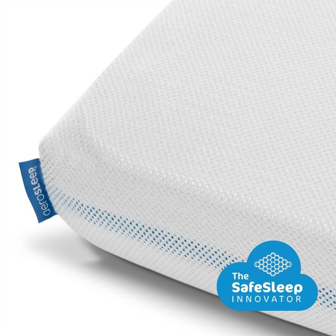 Hovedbilde Aerosleep stretchlaken 60x120 - white