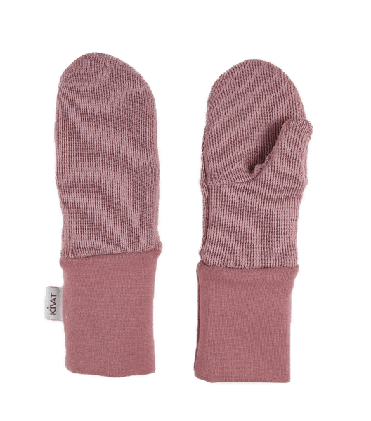 Hovedbilde Kivat ullvotter - gammelrosa