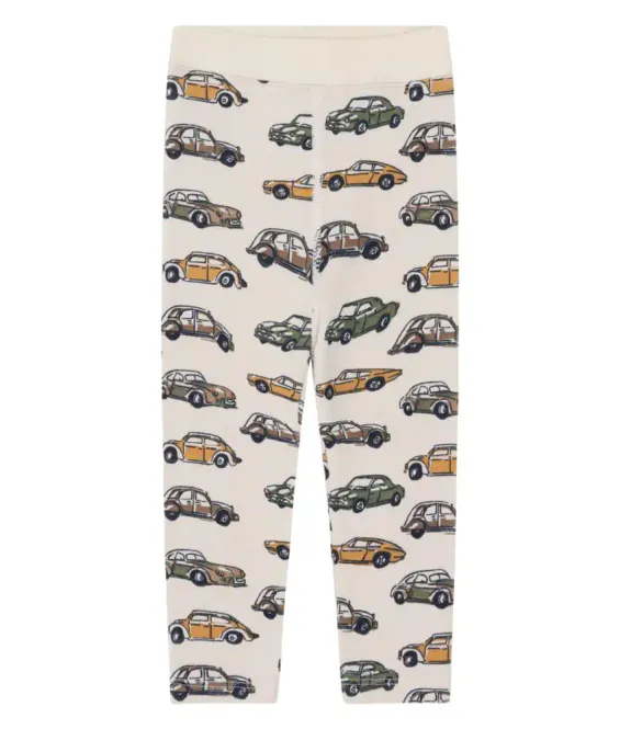 Hovedbilde Hust & Claire Liro Cars ull leggings - french oak