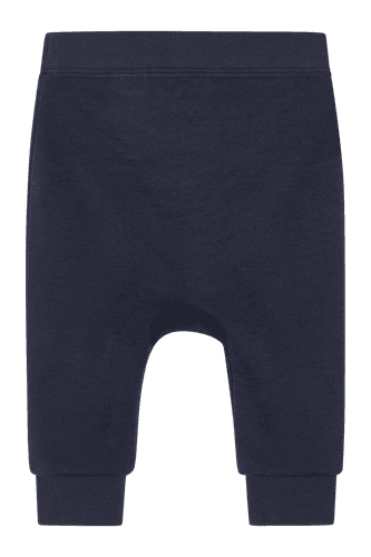 Hust & Claire Gaby ull/bambus joggebukse - more navy