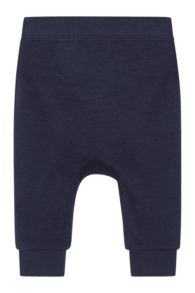 Hust & Claire Gaby ull/bambus joggebukse - more navy