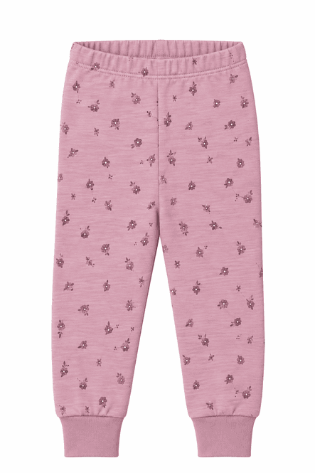 Hovedbilde Blinke Blossom ull/bambus leggings - heather rose