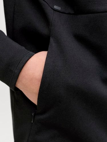 Jack & Jones Base Hettejakke med zip til junior - black