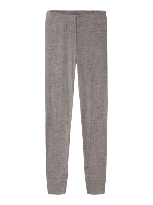 Hovedbilde Name It Wax ull rib leggings - satellite 