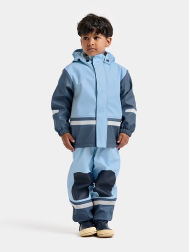 Didriksons Boardman Regnsett til barn - grey/blue