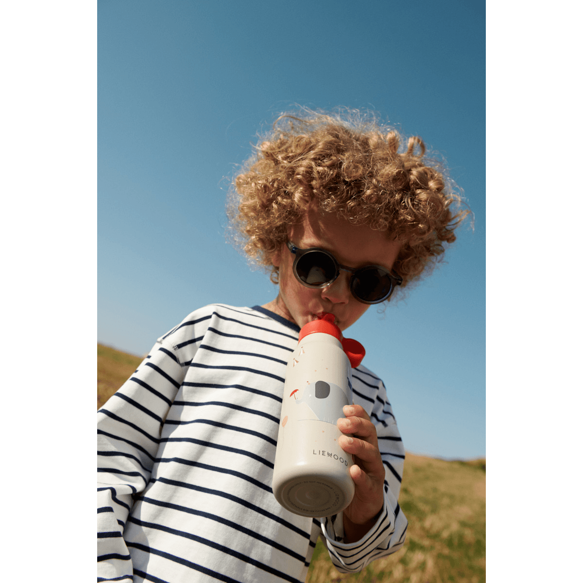 Liewood Falk flaske 350 ml - Circus / Sandy