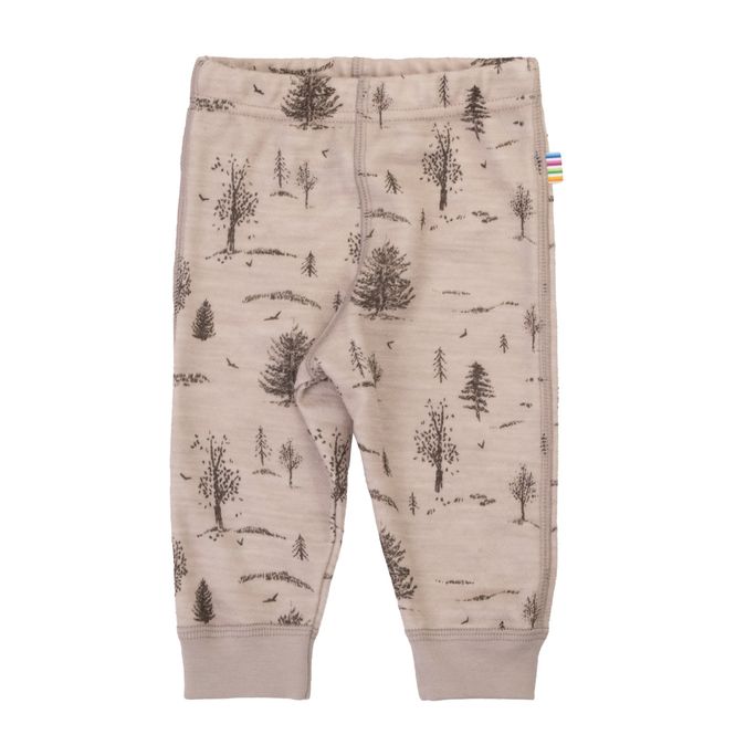 Hovedbilde Joha Forest ull/bambus leggings - beige