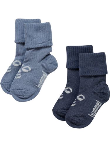 Hummel Mini 2 pk Ullsokker til barn - ombre blue/ flint stone