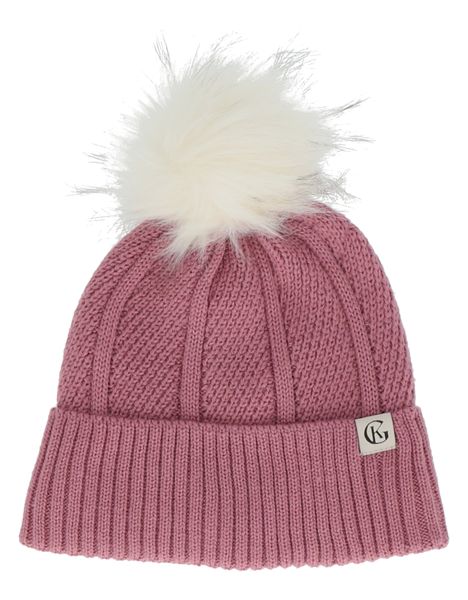 Hovedbilde Gullkorn Gibbs ull lue til barn - støvrosa