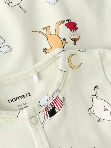 Name It Selper Moomin pysjamas heldress til baby - pale aqua