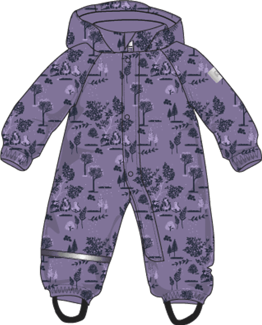 Hovedbilde Reima Tienoot vinterdress - misty violet