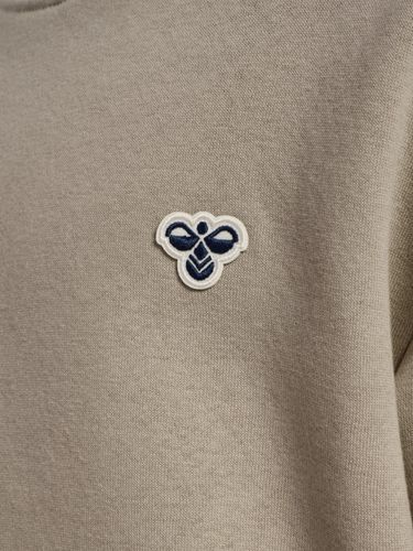 Hummel Bee Loose Crewneck til barn - vintage khaki