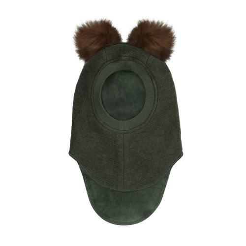 Huttelihut Bigbear ull balaclava m/alpakka dusker - beetle